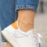 Personalized Name Anklet - Stainless Steel Bracelet