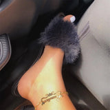 Stainless Steel Anklet with Crown Heart Foot Bracelet