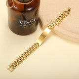 Stainless Steel Name Bangles Bracelets Personalized Jewelry