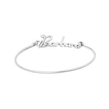 Customized Wire Name Bracelet for Women Girl Kids Stainless Steel