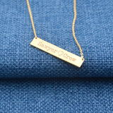 Custom Name Necklace - Stainless Steel Personalized Jewelry