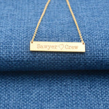 Custom Name Necklace - Stainless Steel Personalized Jewelry