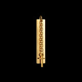 Personalized Stainless Steel Cross Engraved Name Bookmark