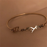 Personalized Name Bracelet Bangle Jewelry