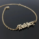 Old English Name Bracelet For Women BFF