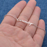 Custom Name Jewelry-Stainless Personalized Name Bracelet-Mother's Gift