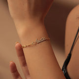 Name Bracelet Diamond Bracelet for Women Christmas Jewelry