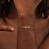 Name Bracelet Diamond Bracelet for Women Christmas Jewelry