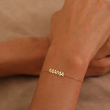 Name Bracelet, Personalized Name Jewelry, Stainless Steel Gift