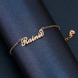 Personalized Name Bracelet for Kids Stainless Steel Nameplate Jewelry