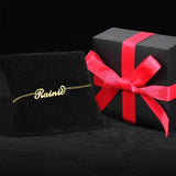Personalized Name Bracelet for Kids Stainless Steel Nameplate Jewelry