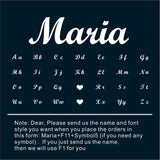 Personalized Name Bracelet Stainless Steel Jewelry