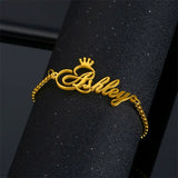 Name Bracelet Stainless Steel Nameplate Bangles Personalized Gift