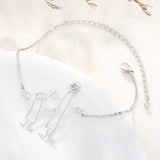 Personalized Name Bracelet Stainless Steel Custom Signature Picture Charm