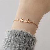 Personalized Name Bracelet - Initial Layering Bracelet