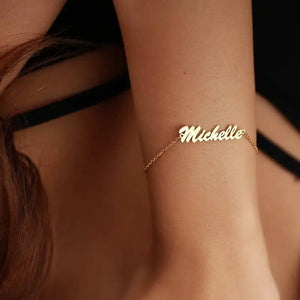 Personalized Name Bracelet - Initial Layering Bracelet