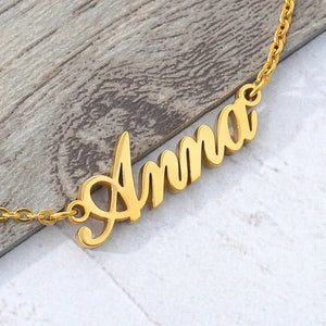 Personalized Name Bracelet - Initial Layering Bracelet