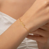 Name Bracelet,Personalized Mother Jewelry,Dainty Bracelet for Women