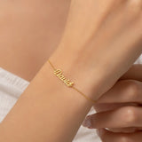 Name Bracelet,Personalized Mother Jewelry,Dainty Bracelet for Women