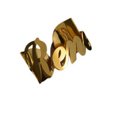 Personalized Name Bracelet Cuff Bangle Stainless Steel Women Jewelry