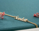 Name Bracelet,Cuban Chain Bracelet,Stainless Steel Name Jewelry