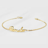 Personalized Name Bracelet for Teens|Gold Name Jewelry Gift