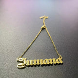 Personalized Name Bracelet Stainless Steel Letter Jewelry Chain Bangle