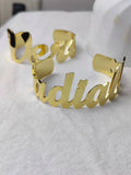 Personalized Stainless Steel Name Bracelet, Girlfriend Gift