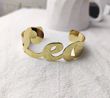 Personalized Stainless Steel Name Bracelet, Girlfriend Gift