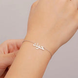 Personalized Arabic Name Bracelet Stainless Steel Chain