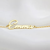 Personalized Name Bracelet Stainless Steel O-chain Jewelry For Lady