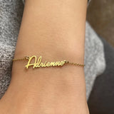 Personalized Name Bracelet Stainless Steel O-chain Jewelry For Lady