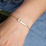 Personalized Name Bracelet Stainless Steel O-chain Jewelry For Lady