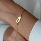 Personalized Name Bracelet Stainless Steel O-chain Jewelry