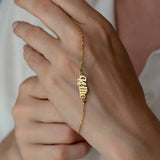 Personalized Name Bracelet Stainless Steel O-chain Jewelry