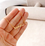 Name Bracelet Stainless Steel Personalized Birthstone Bracelet For Women