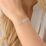 Personalized Name Bracelet Stainless Steel - Dainty Delicate Anklet