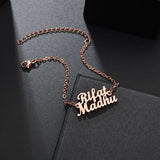 Personalized Name Bracelet Stainless Steel Customize Cuff Bangle