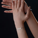Name Bracelet Stainless Steel Pendant Personalized Bracelet