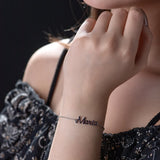 Name Bracelet Stainless Steel Pendant Personalized Bracelet