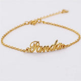 Name Bracelet Women Personalized Gift Jewelry Stainless Steel