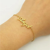 Name Bracelet Women Personalized Gift Jewelry Stainless Steel