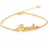 Name Bracelet Women Personalized Gift Jewelry Stainless Steel