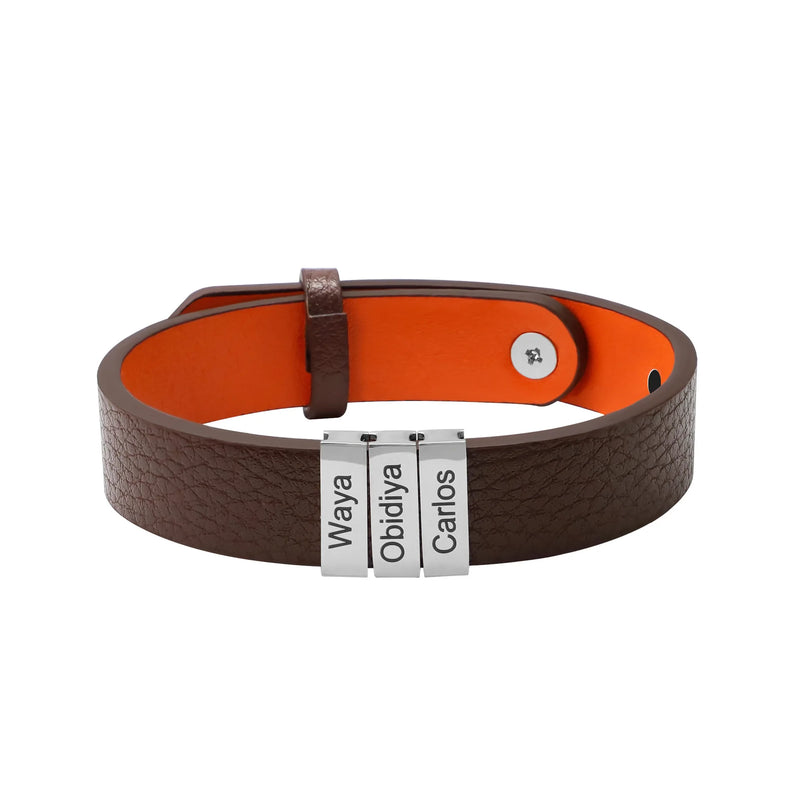 Personalized Family Name Bracelet for Men