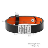 Personalized Family Name Bracelet for Men