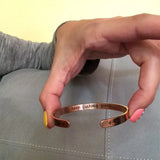 Personalized Engraved Arrows Name Bracelet for Women