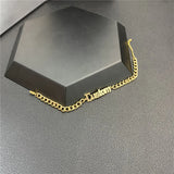 Personalized Stainless Steel Name Bracelet 6mm Cuban Chain Men Jewelry
