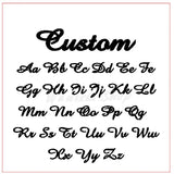 Personalized Name Bracelet Stainless Steel Men Cuban Chain Letter Jewelry Gift