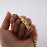 Personalized Name Bracelet Bridesmaid Gift