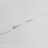 Personalized Double Name Bracelet for Women Stainless Steel BFF Jewelry